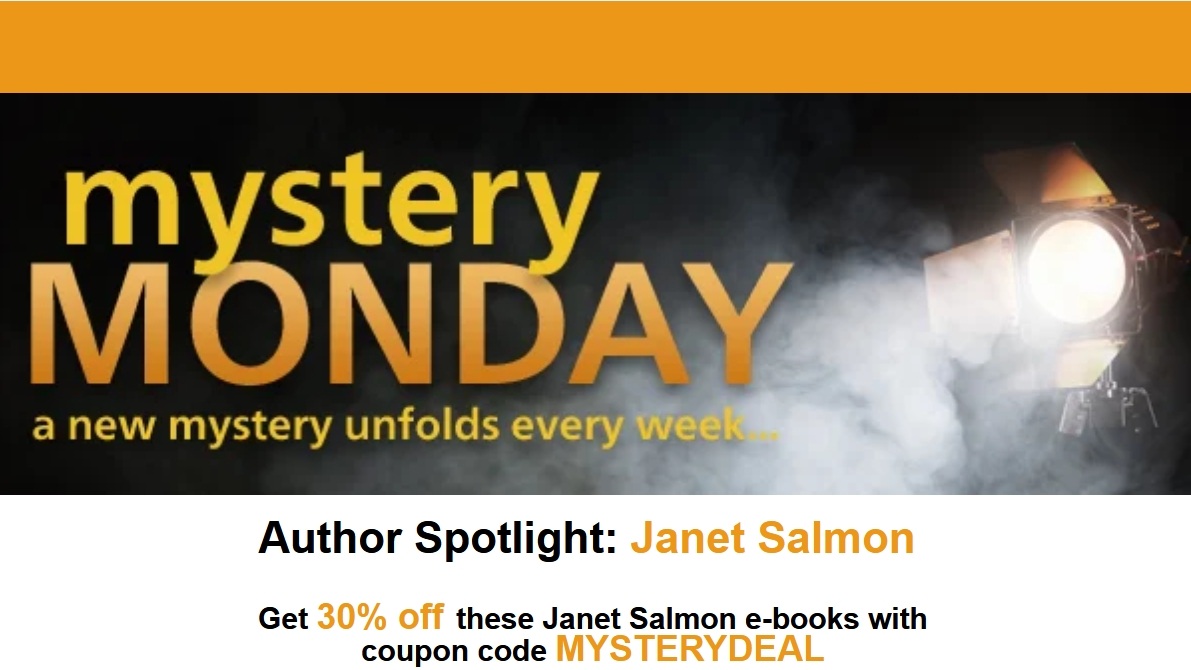Mystery monday - Janet Salmon