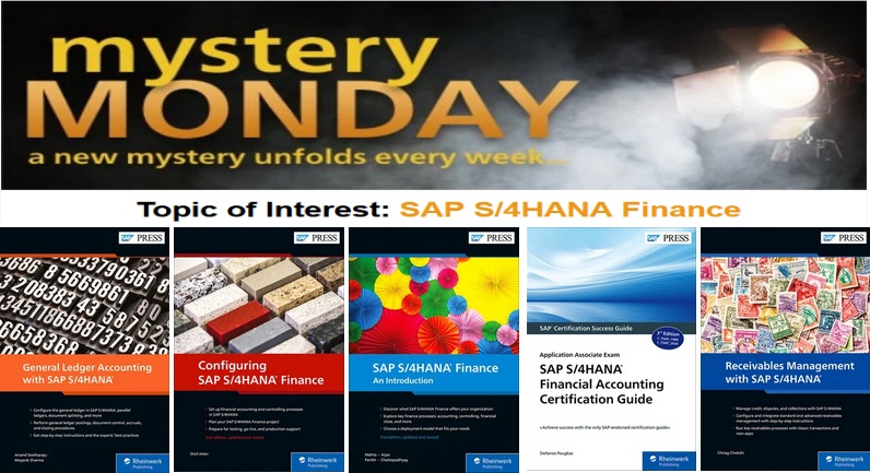 Mystery Monday - SAP Finance