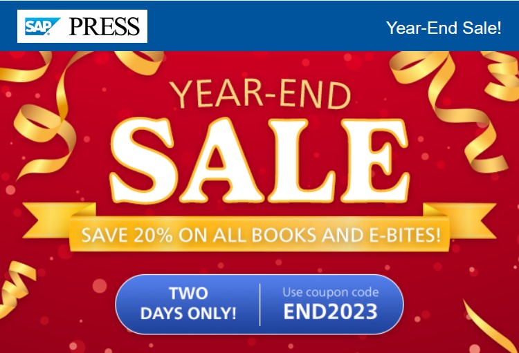 End 2023 year SALE