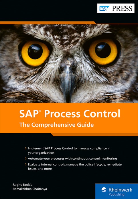 SAP Process Control The Comprehensive Guide
written by Raghu Boddu, Ramakrishna Chaitanya 