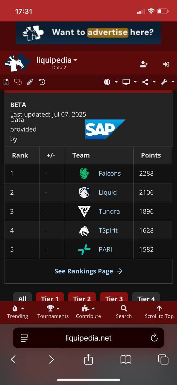 SAP і кіберспорт